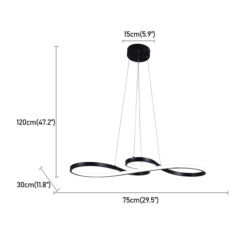 GreeLustr Nordic LED Pendant Light Minimalist Dining Room Fixture