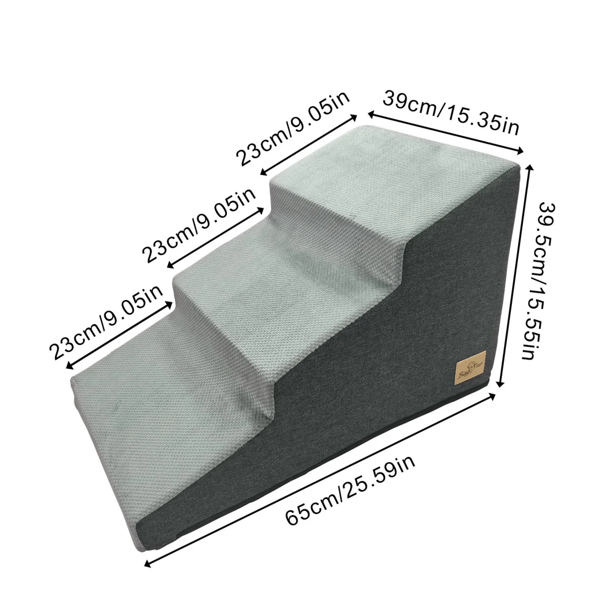 Pet Dog Stairs Ramp with Washable Cover for Sofa and Couch