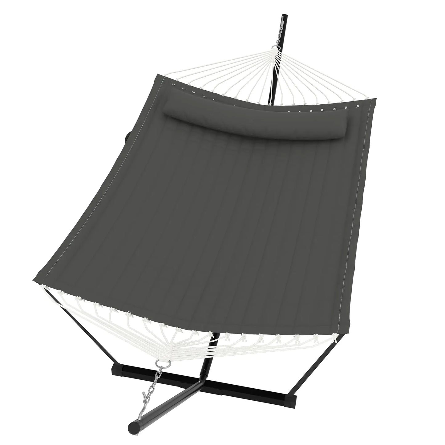 HiMISS Outdoor Hammock With Stand 2 Person Carry Bag