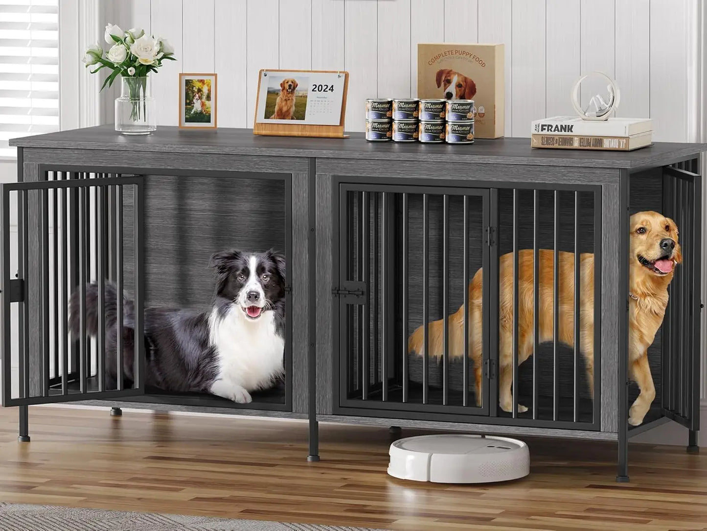 Heavy Duty Dog Crate Furniture For Small To Large Dogs