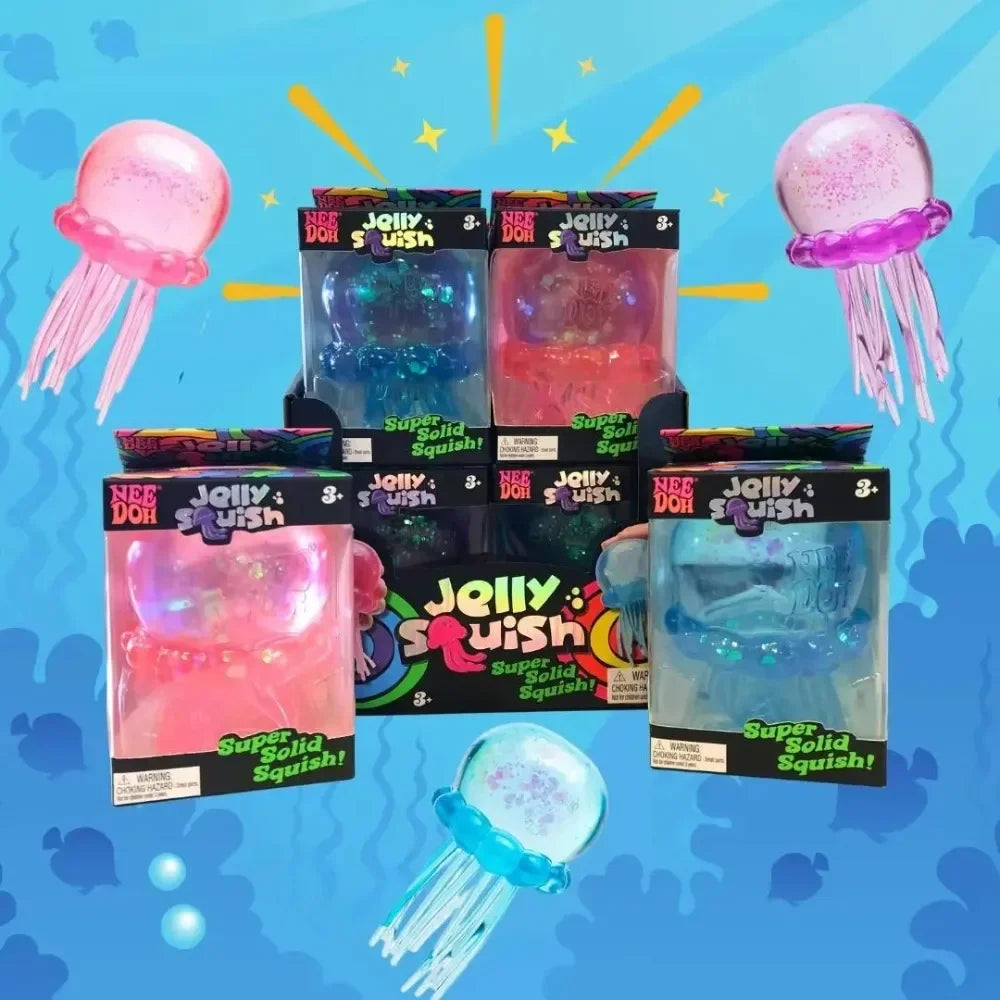 Jellyfish Squishy Water Squeeze Ball Office Stress Relief Fidget Toy