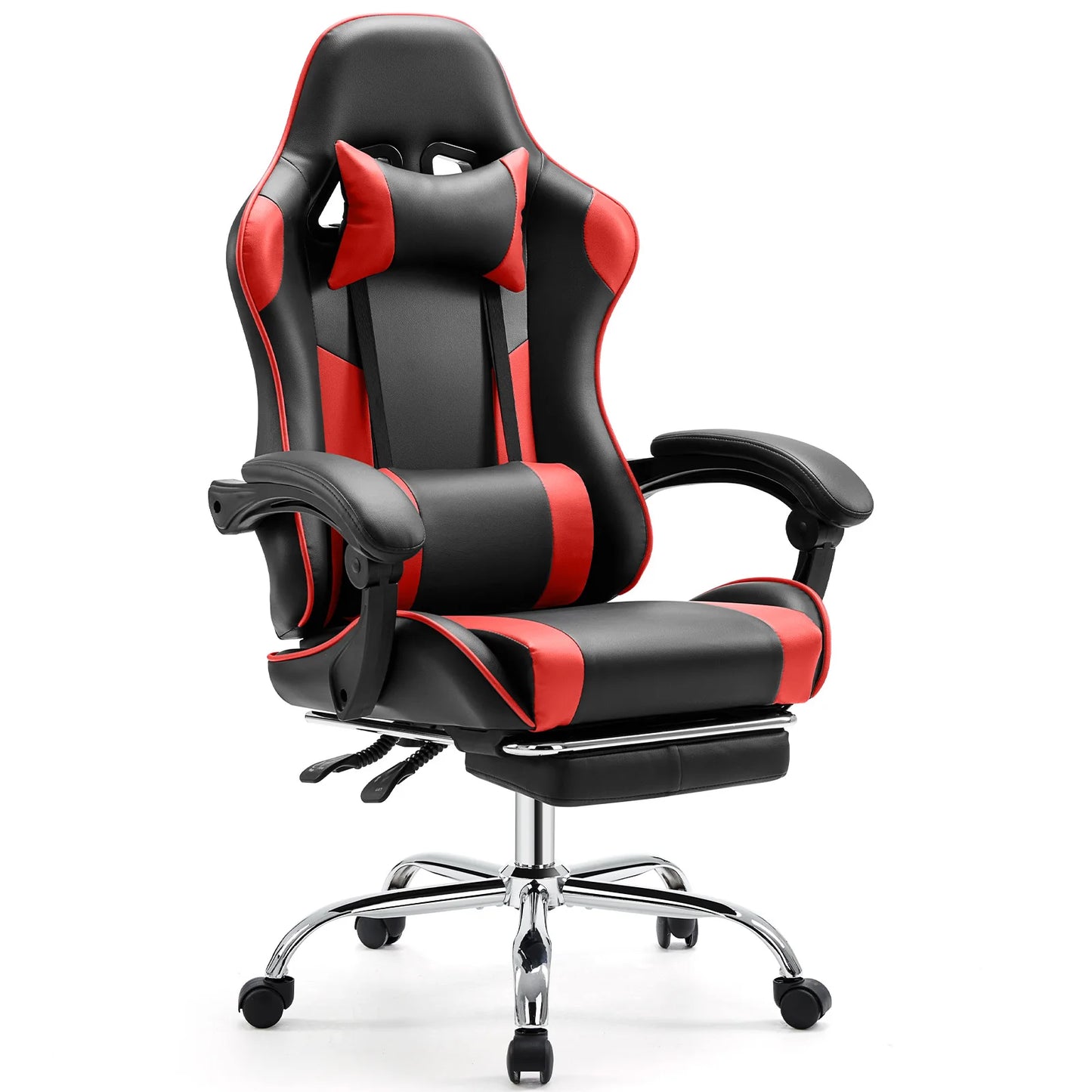 JHK Ergonomic Racing Gaming Chair With Adjustable Height And Headrest