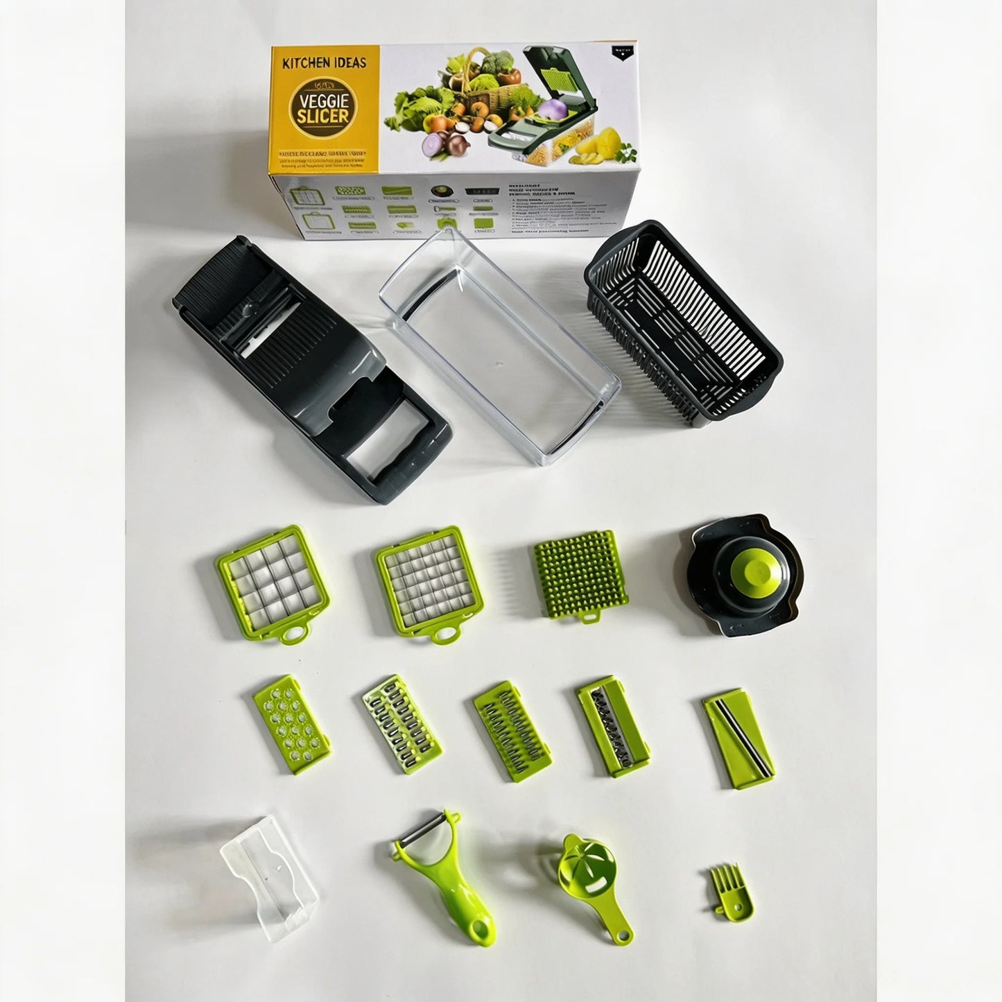 Ahtoska Multipurpose Kitchen Vegetable Slicer Shredder And Dicer