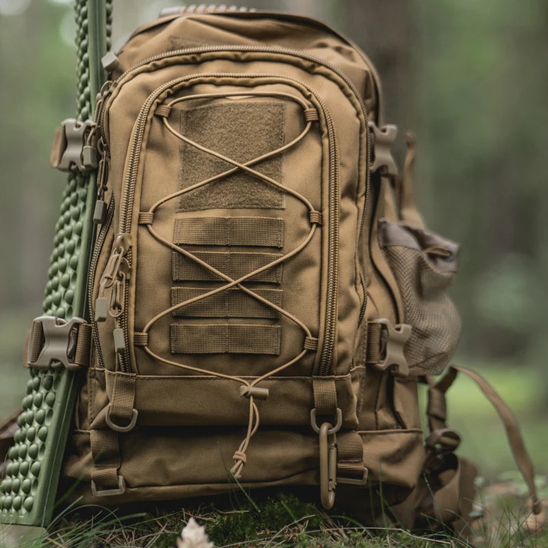 LQARMY Tactical Backpack Outdoor Military Rucksack for Hiking Travel