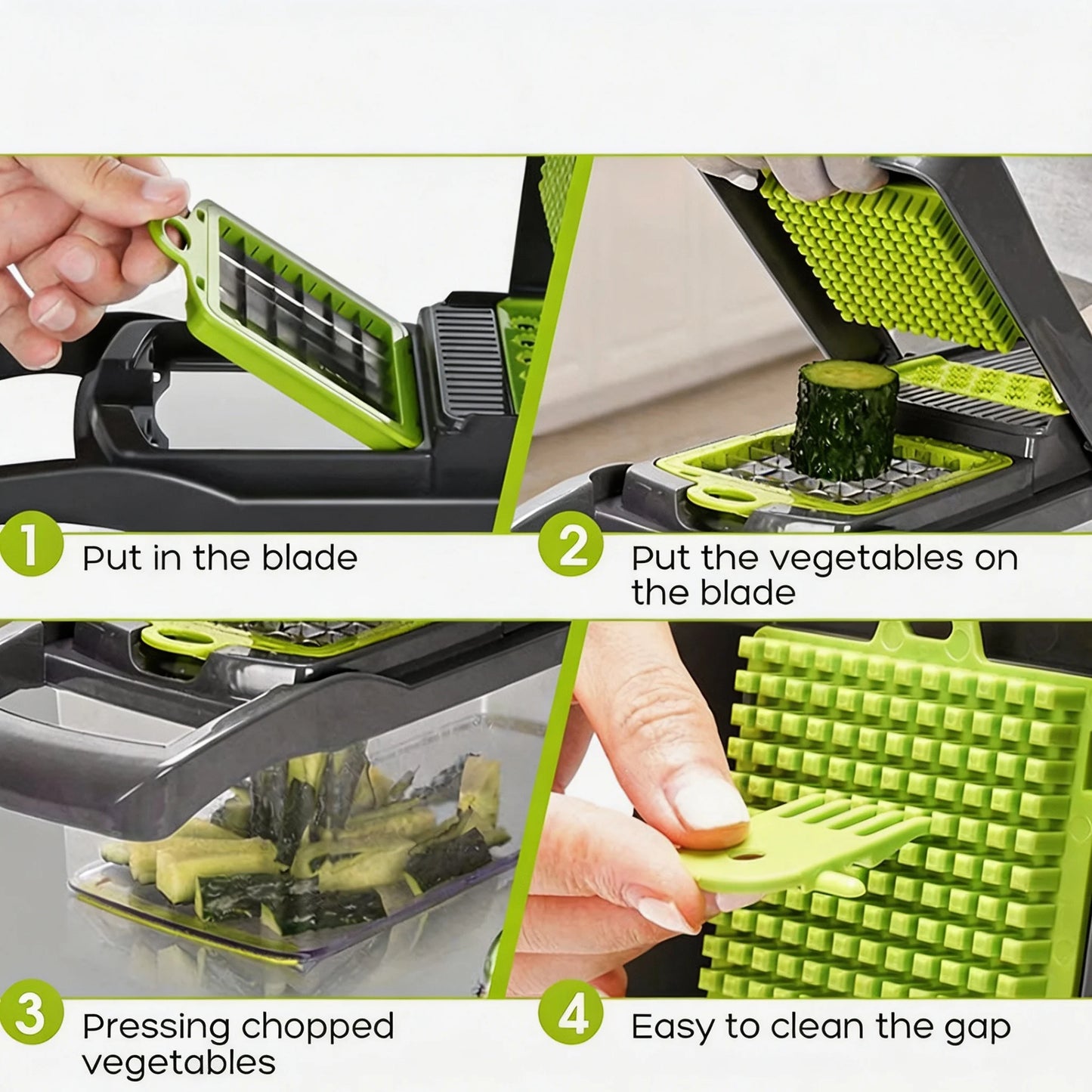 Ahtoska Multipurpose Kitchen Vegetable Slicer Shredder And Dicer