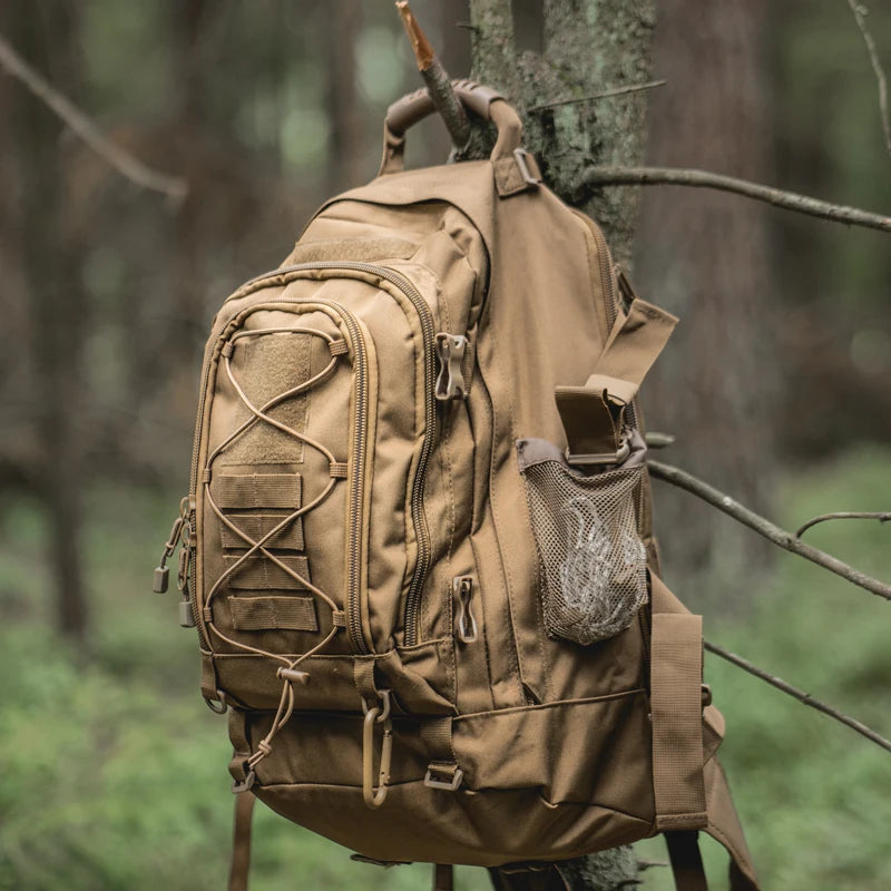 LQARMY Tactical Backpack Outdoor Military Rucksack for Hiking Travel