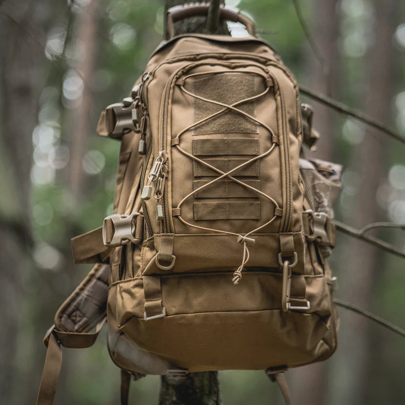 LQARMY Tactical Backpack Outdoor Military Rucksack for Hiking Travel