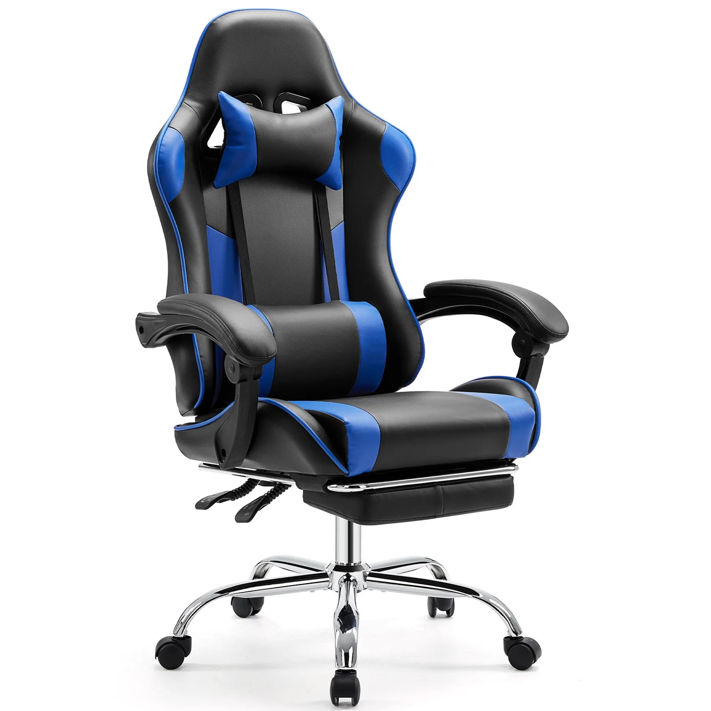 JHK Ergonomic Racing Gaming Chair With Adjustable Height And Headrest