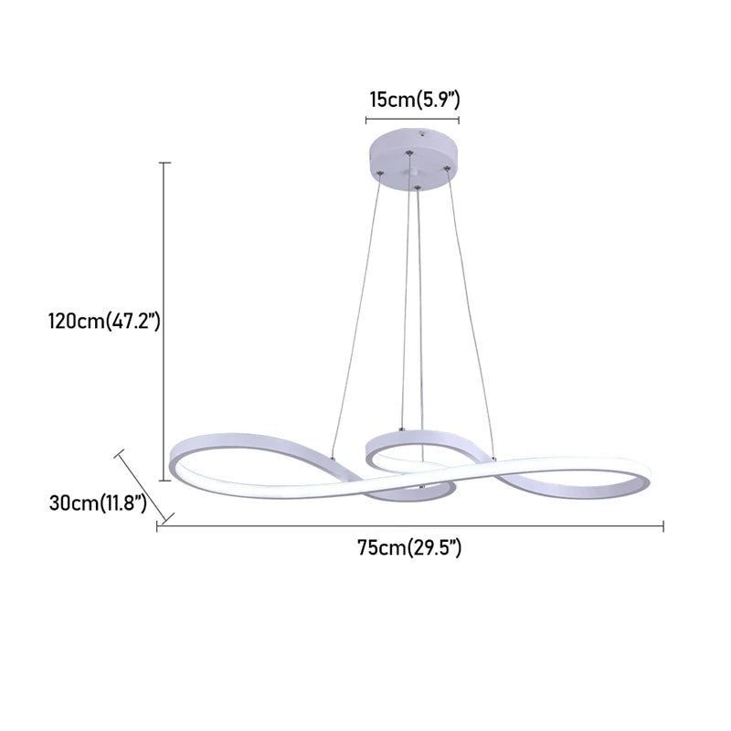 GreeLustr Nordic LED Pendant Light Minimalist Dining Room Fixture