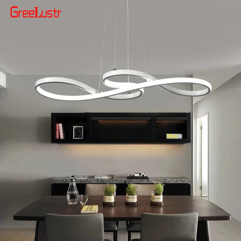 GreeLustr Nordic LED Pendant Light Minimalist Dining Room Fixture
