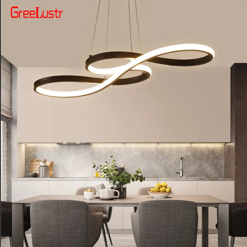 GreeLustr Nordic LED Pendant Light Minimalist Dining Room Fixture