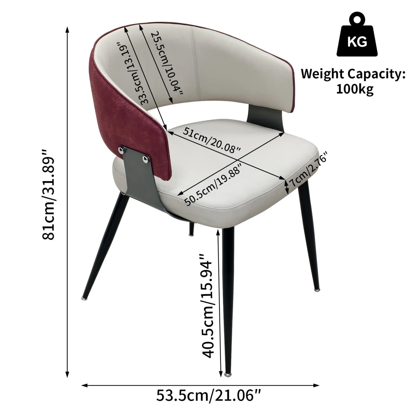 Modern Comfort Upholstered Dining Chairs For Kitchen And Restaurant Use