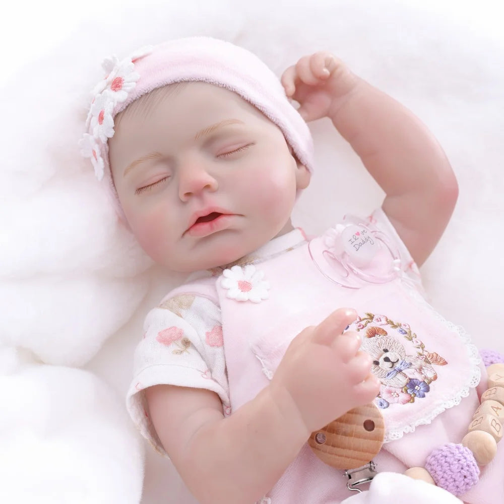 Cloveray Full Body Vinyl Realistic Reborn Baby Doll