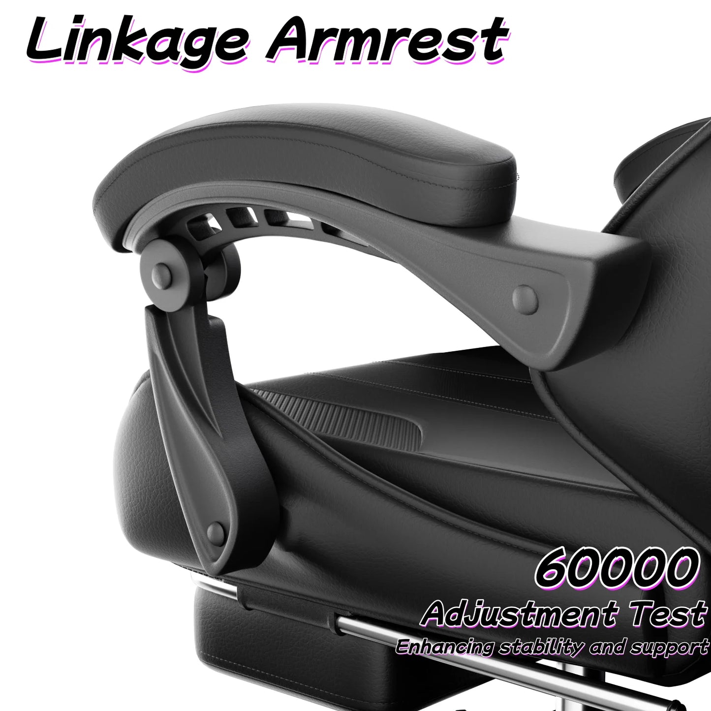 FRODROVIA Ergonomic Gaming Chair With Lumbar Massage And Footrest
