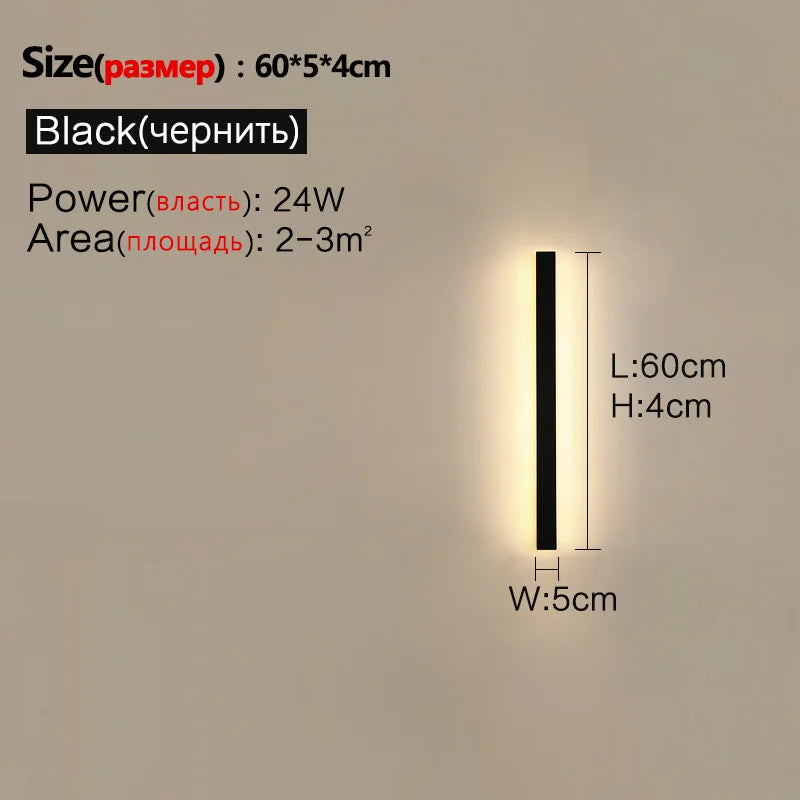 SLL Waterproof Outdoor Wall Light LED IP65 Wall Washer Dimmable