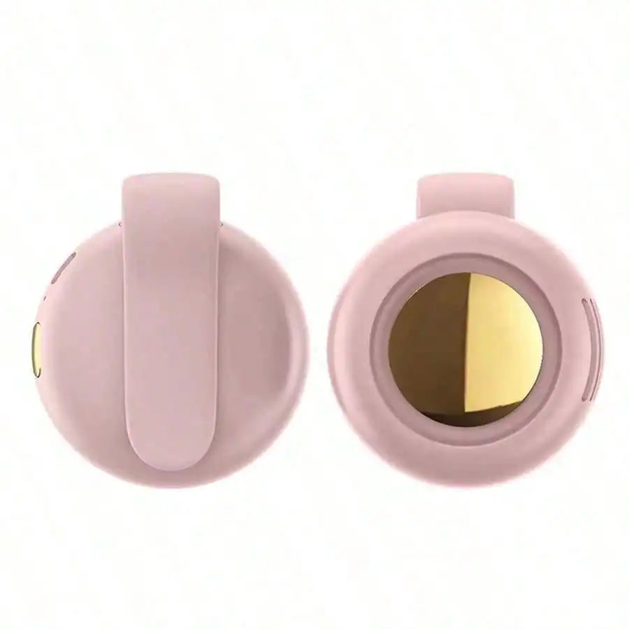 Portable Bladeless Clip On Neck Fan With 3 Speeds For Outdoor Use