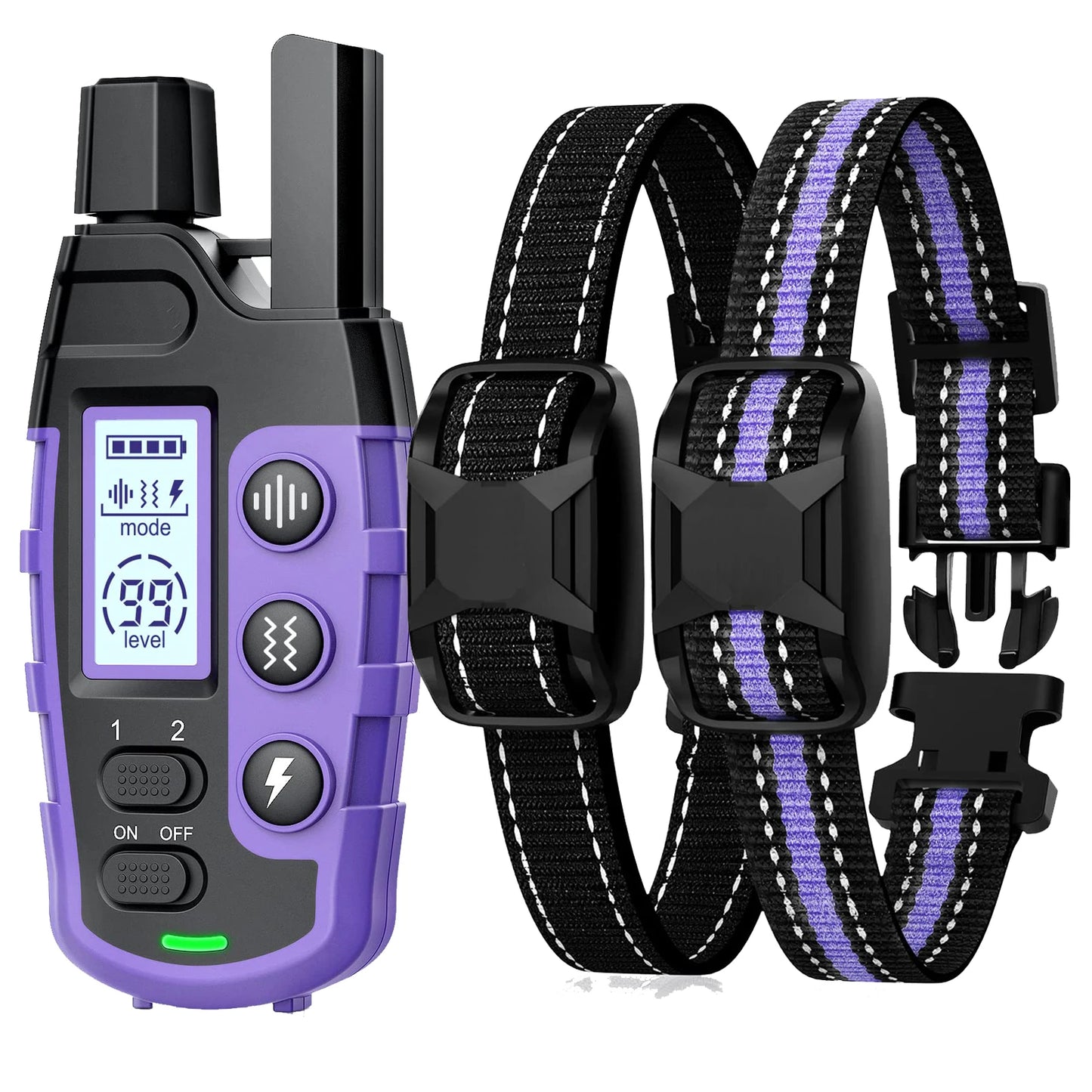 WXRPET 3300Ft Electric Dog Training Collar Remote Beep Vibration