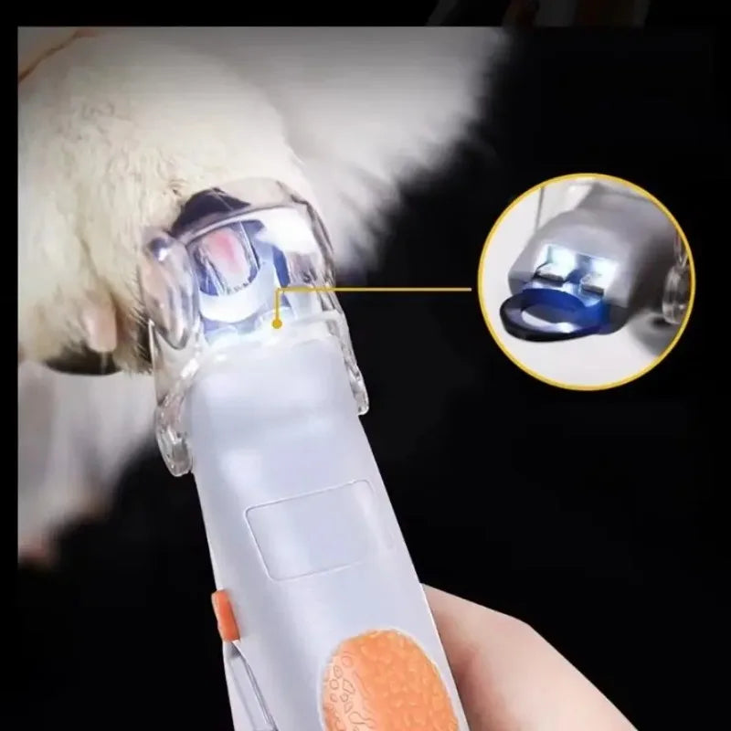 LED Pet Nail Clippers With Light for Dogs and Cats