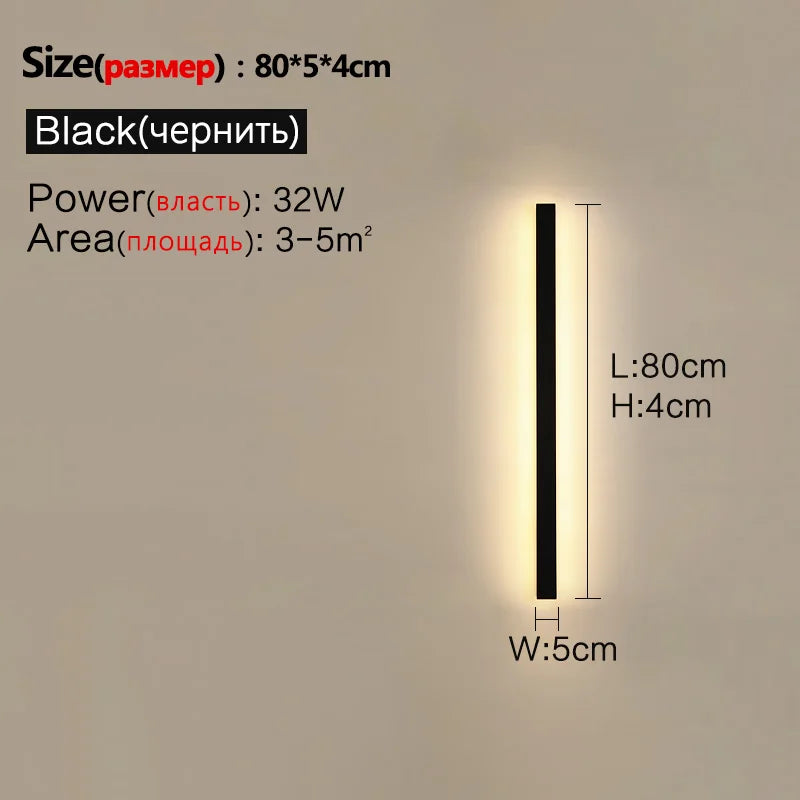 SLL Waterproof Outdoor Wall Light LED IP65 Wall Washer Dimmable