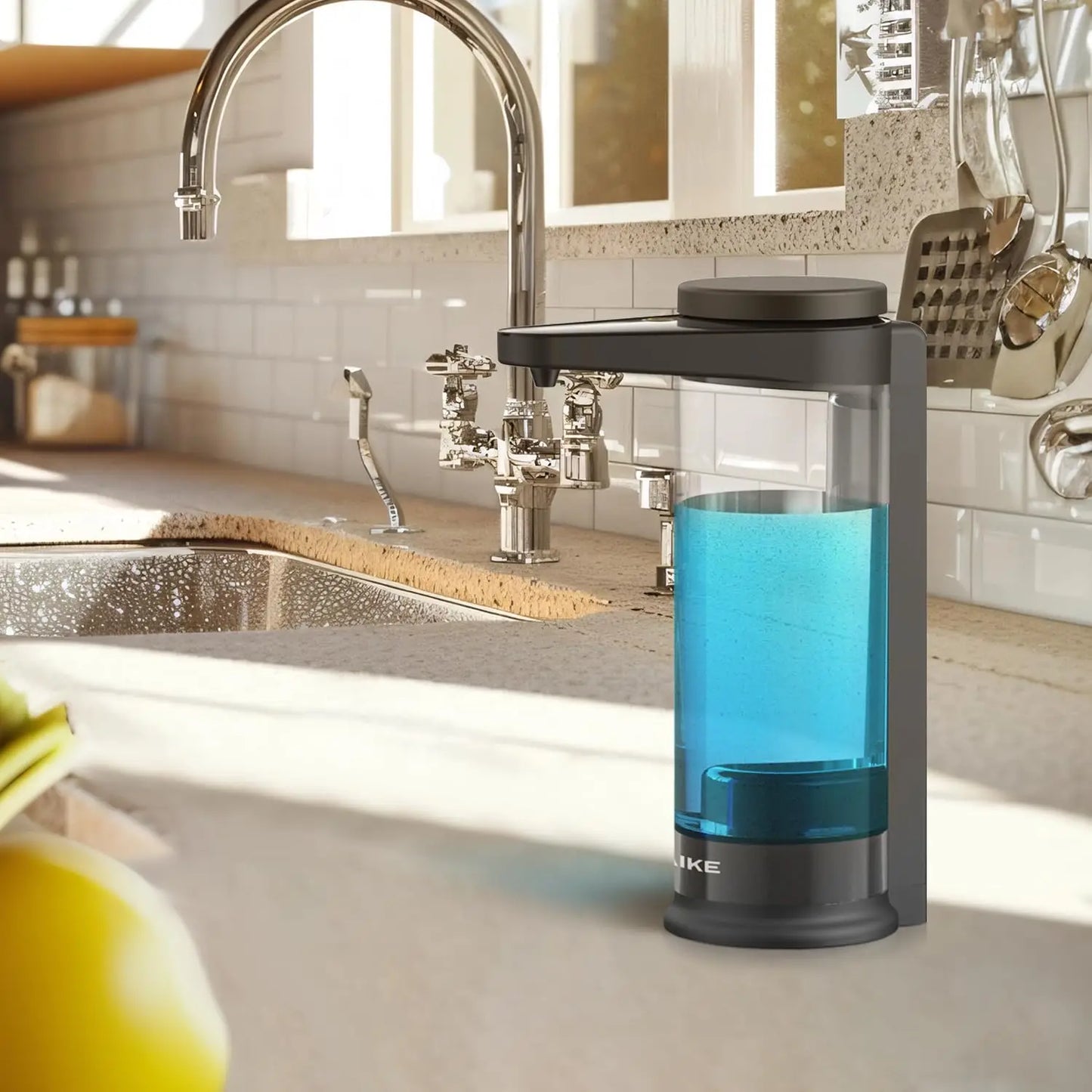 AIKE Automatic Liquid Soap Dispenser Wall Mounted USB Smart