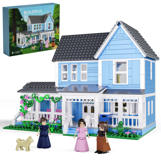 Lorelai Movie House Building Block Set For Kids 1107 Pieces