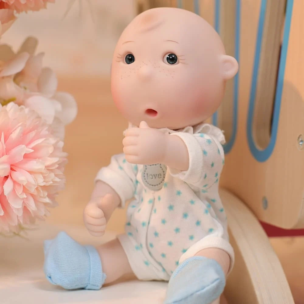 Cloveray Authentic Reborn Baby Doll Unisex Vinyl Companion Gift
