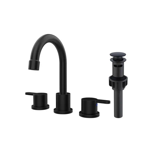 360 Swivel Lavatory Faucet Includes Pop Up Drain Assembly