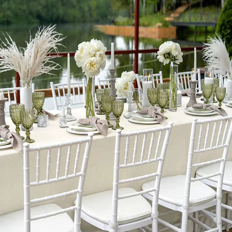 Rectangle Wedding Satin Tablecloth Waterproof Polyester