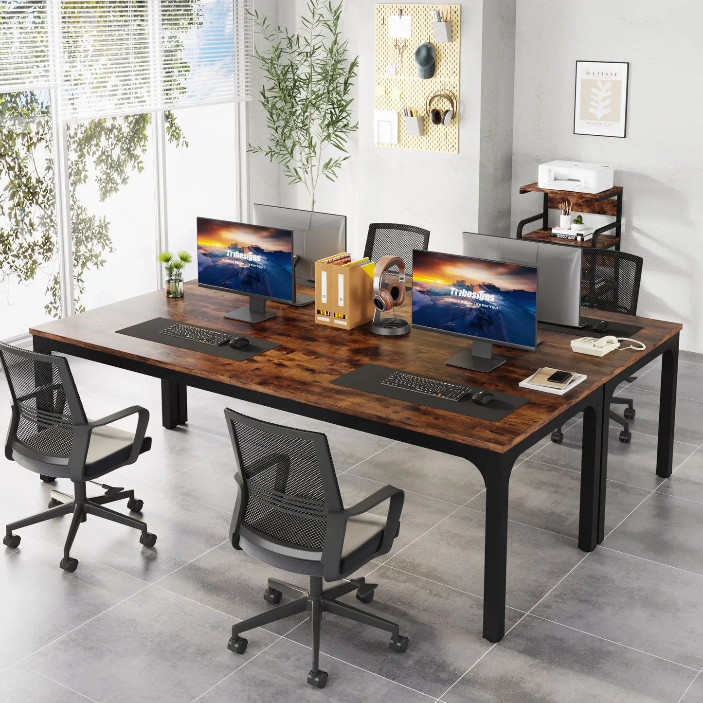 Tribesigns Extra Long Computer Desk For Home Office