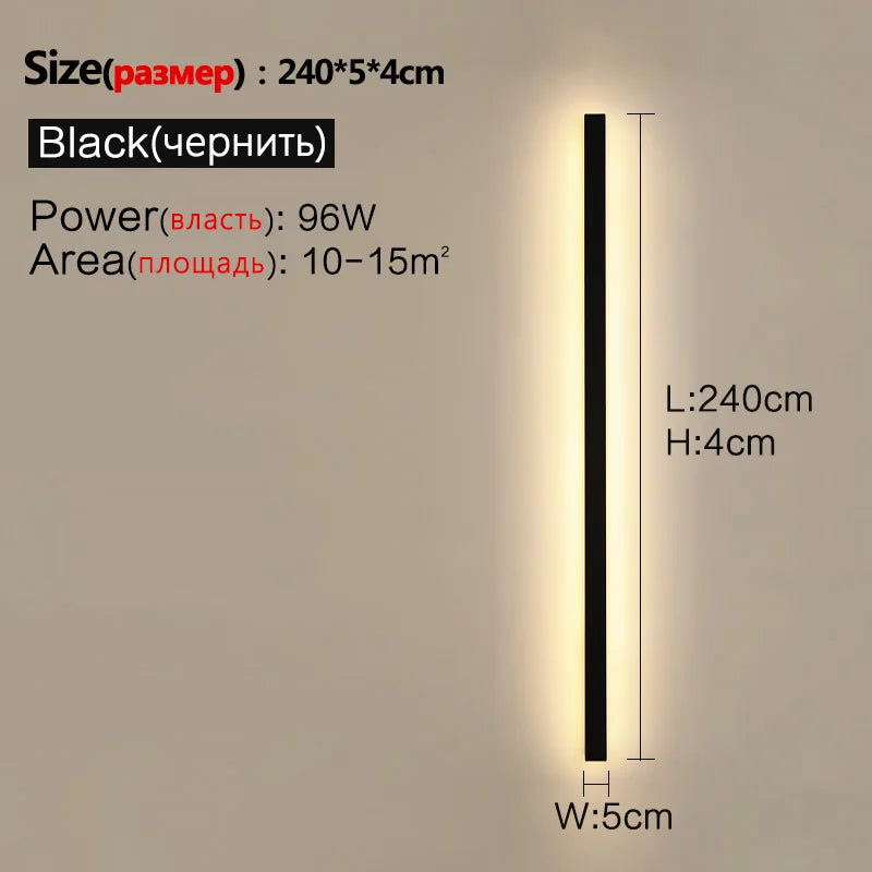 SLL Waterproof Outdoor Wall Light LED IP65 Wall Washer Dimmable