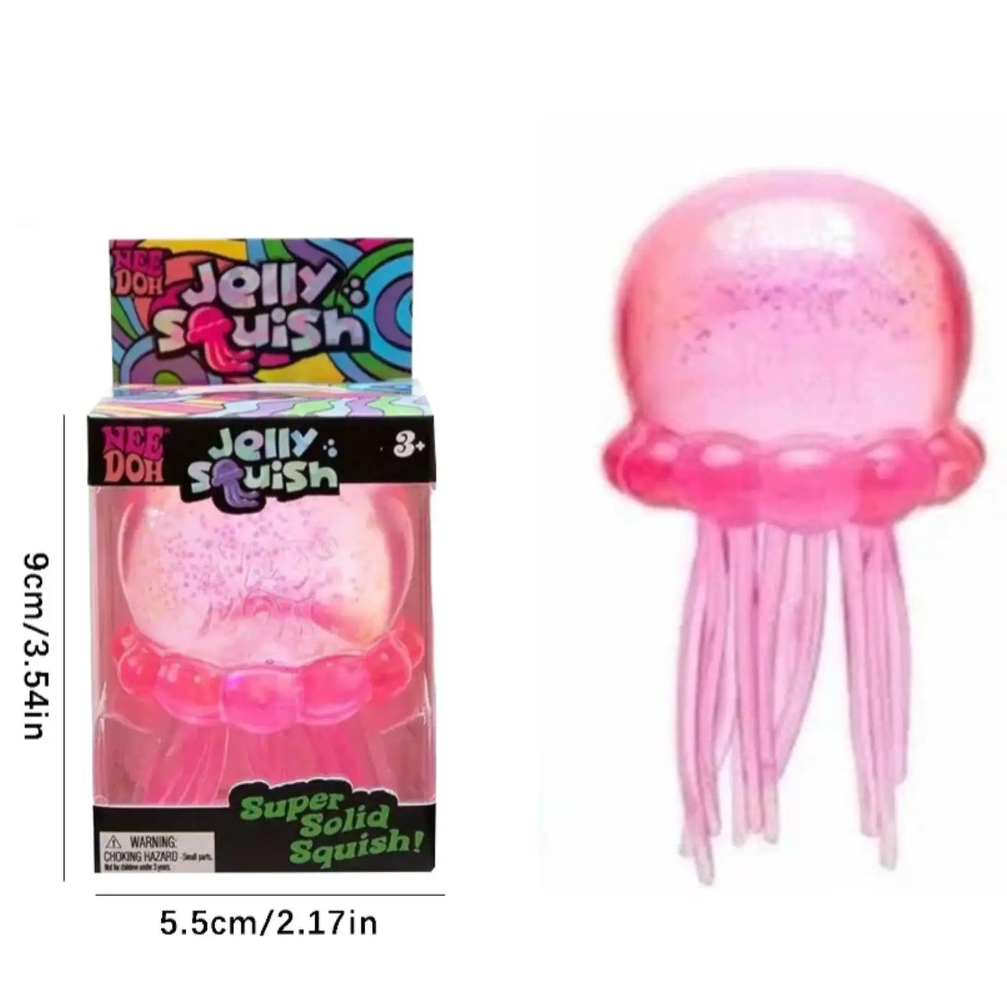 Jellyfish Squishy Water Squeeze Ball Office Stress Relief Fidget Toy