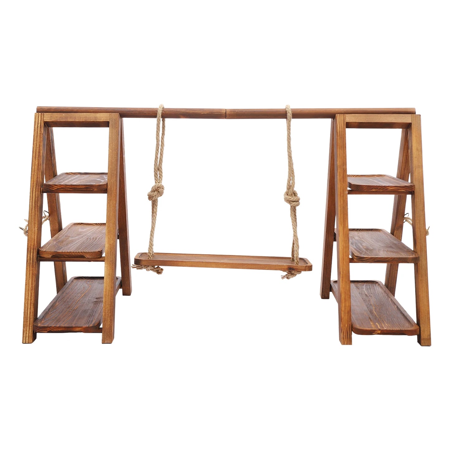 Wooden 3 Tier Dessert Display Stand For Birthday Parties