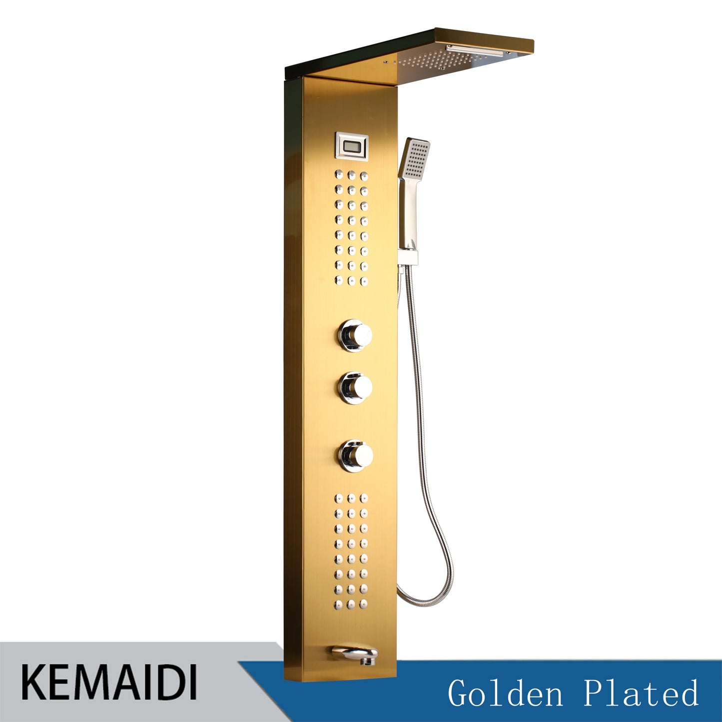 MEKKHALA Multifunctional Shower Panel Tower With Massage Jets