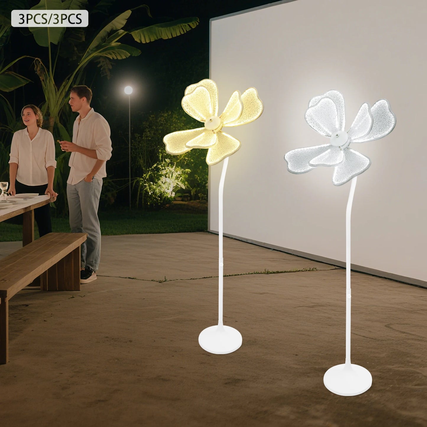 Wedding Flower Floor Lamp 50W LED Pathway Light For Decor