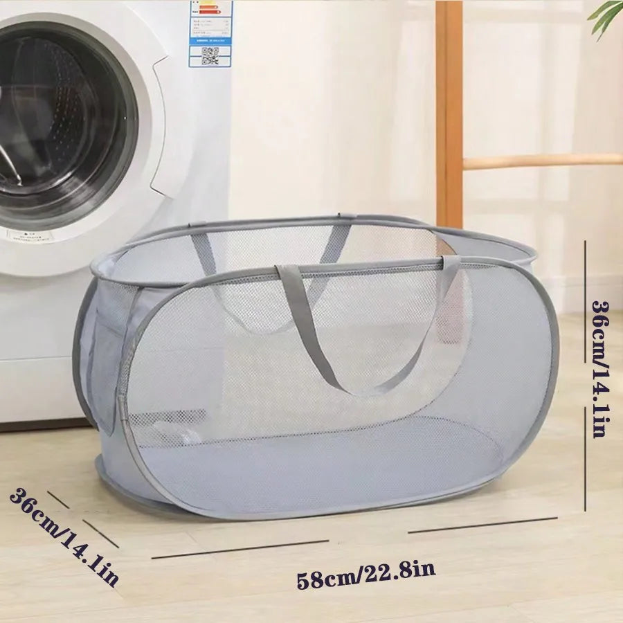 Foldable Laundry Basket Large Capacity Storage Organizer