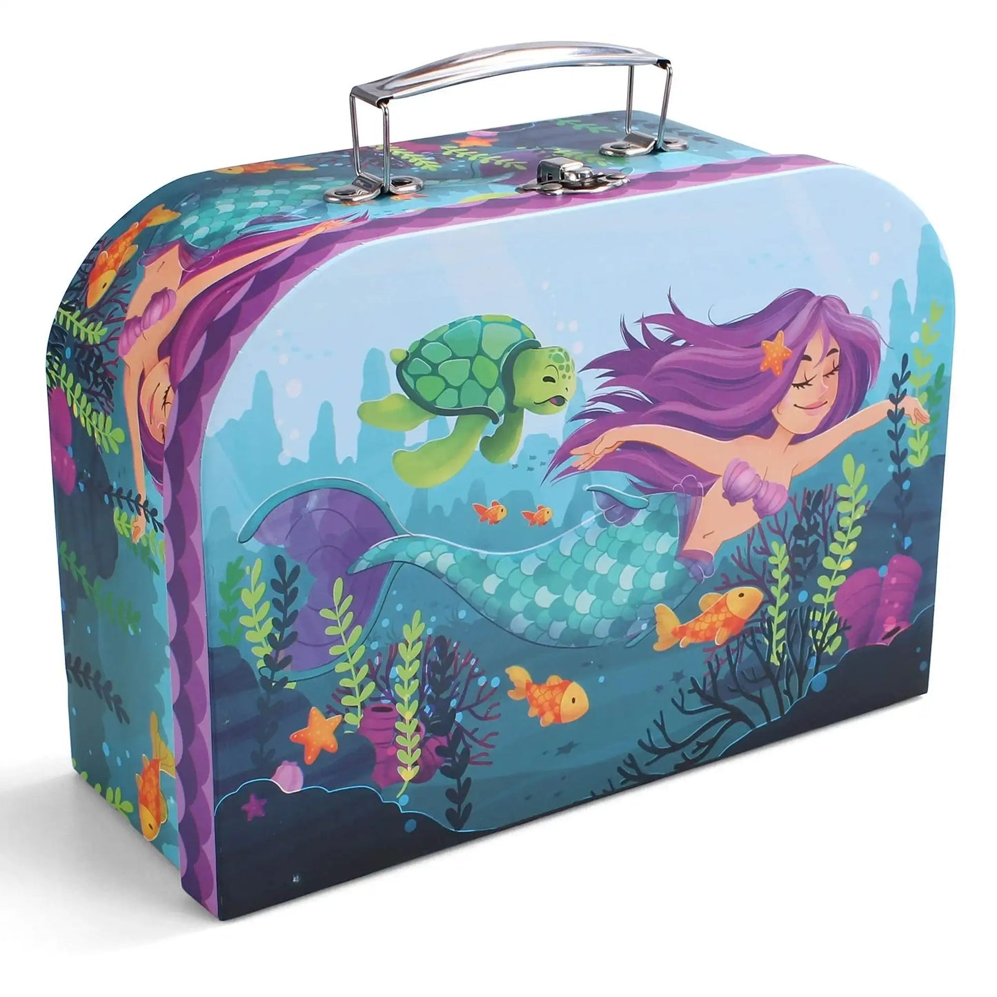 Joyfy Mermaid Tea Party Set for Girls Pretend Kitchen Play