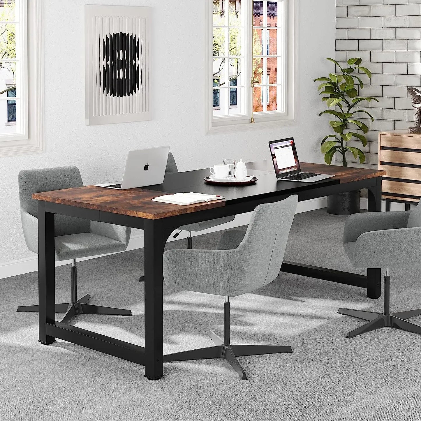 Tribesigns Modern Computer Desk Study Table For Home Office