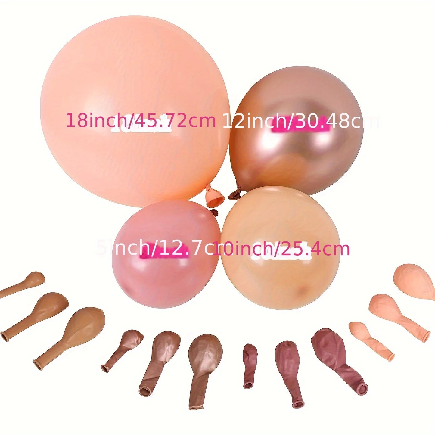 164 Pieces Balloon Confetti Flowers For Weddings And Parties