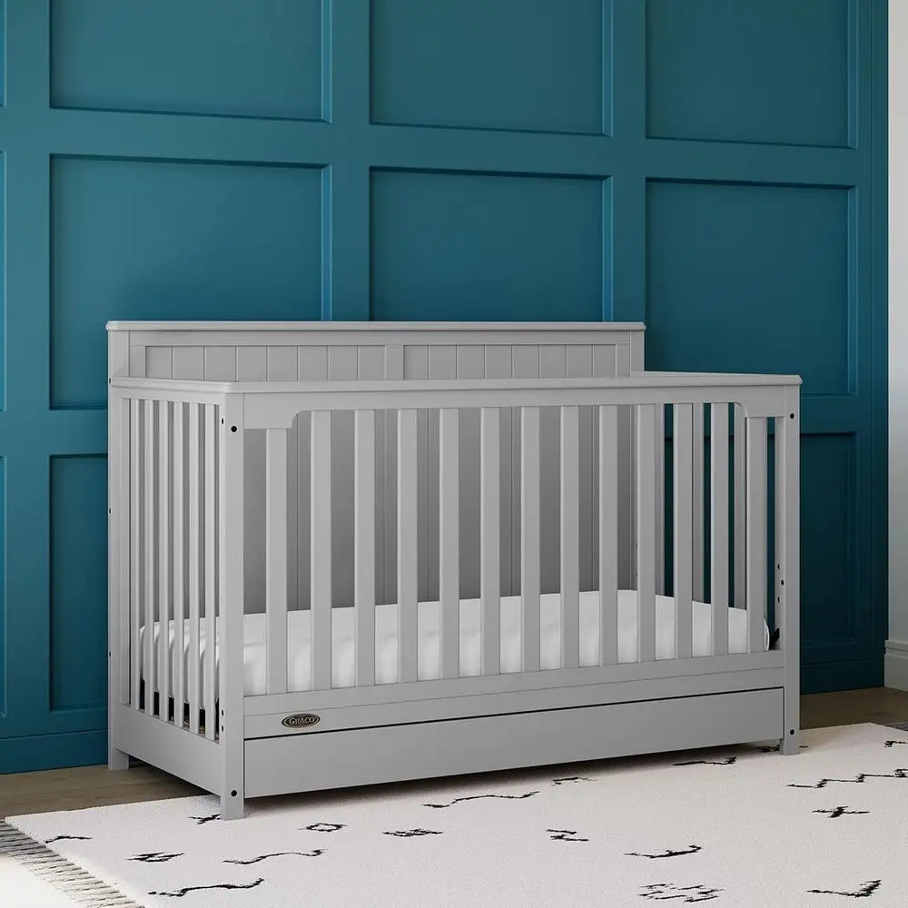 UKMJ 5 In 1 Convertible Crib GREENGUARD Gold Certified