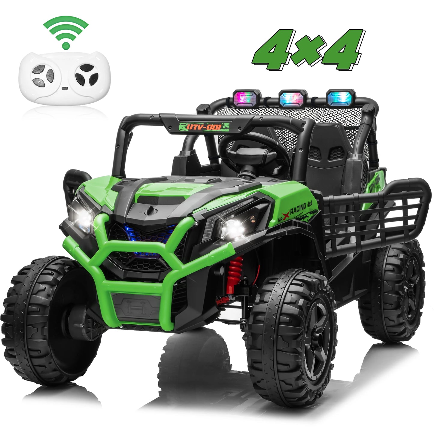 JoyRacer 24V Two Seater Ride On Electric Car for Kids