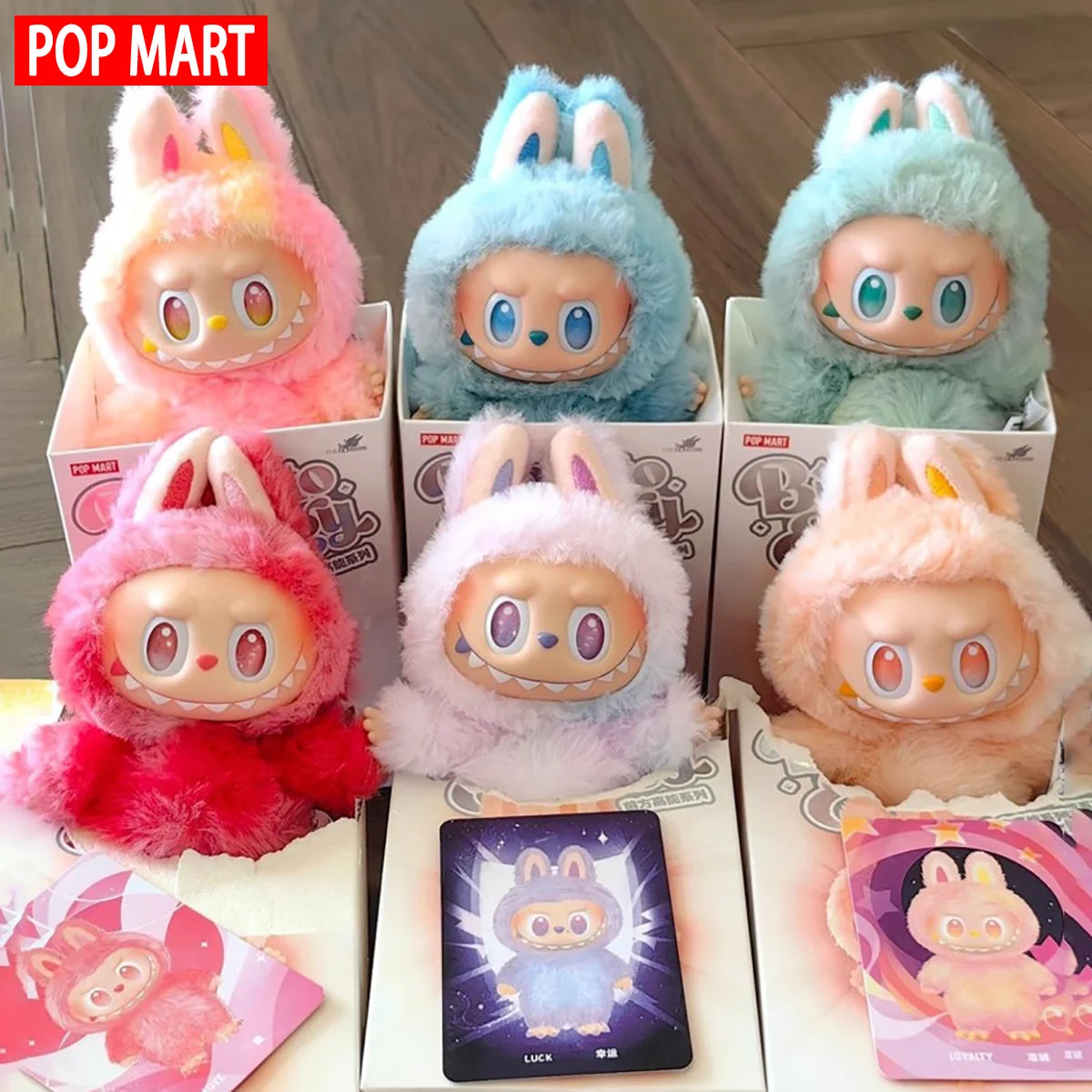 POP MART Labubu Vinyl Doll Christmas Gift Unisex Family