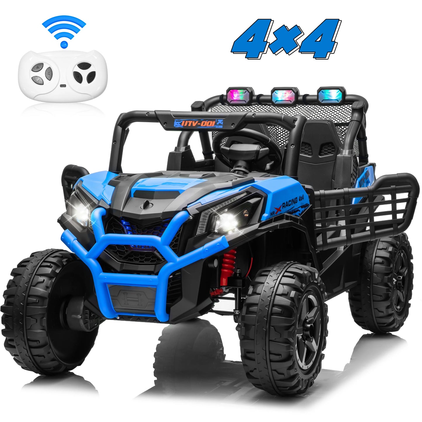 JoyRacer 24V Two Seater Ride On Electric Car for Kids