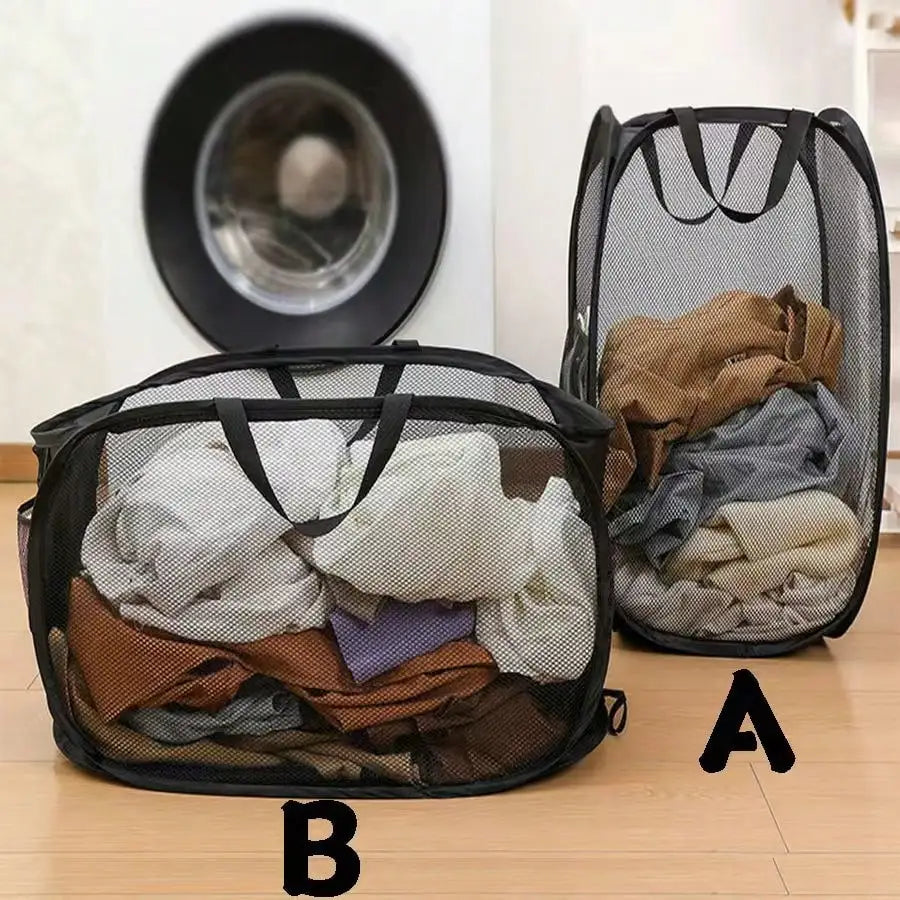 Foldable Laundry Basket Large Capacity Storage Organizer
