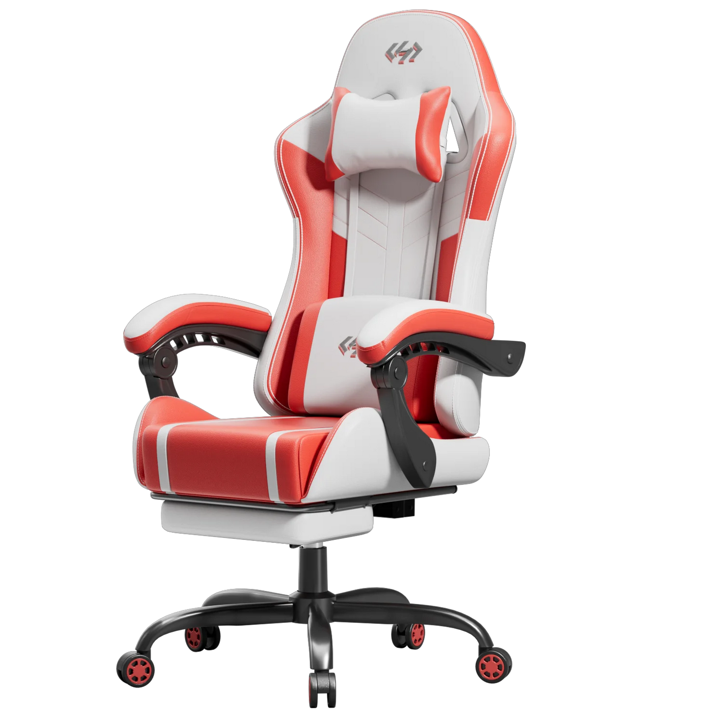 FRODROVIA Ergonomic Gaming Chair With Lumbar Massage And Footrest