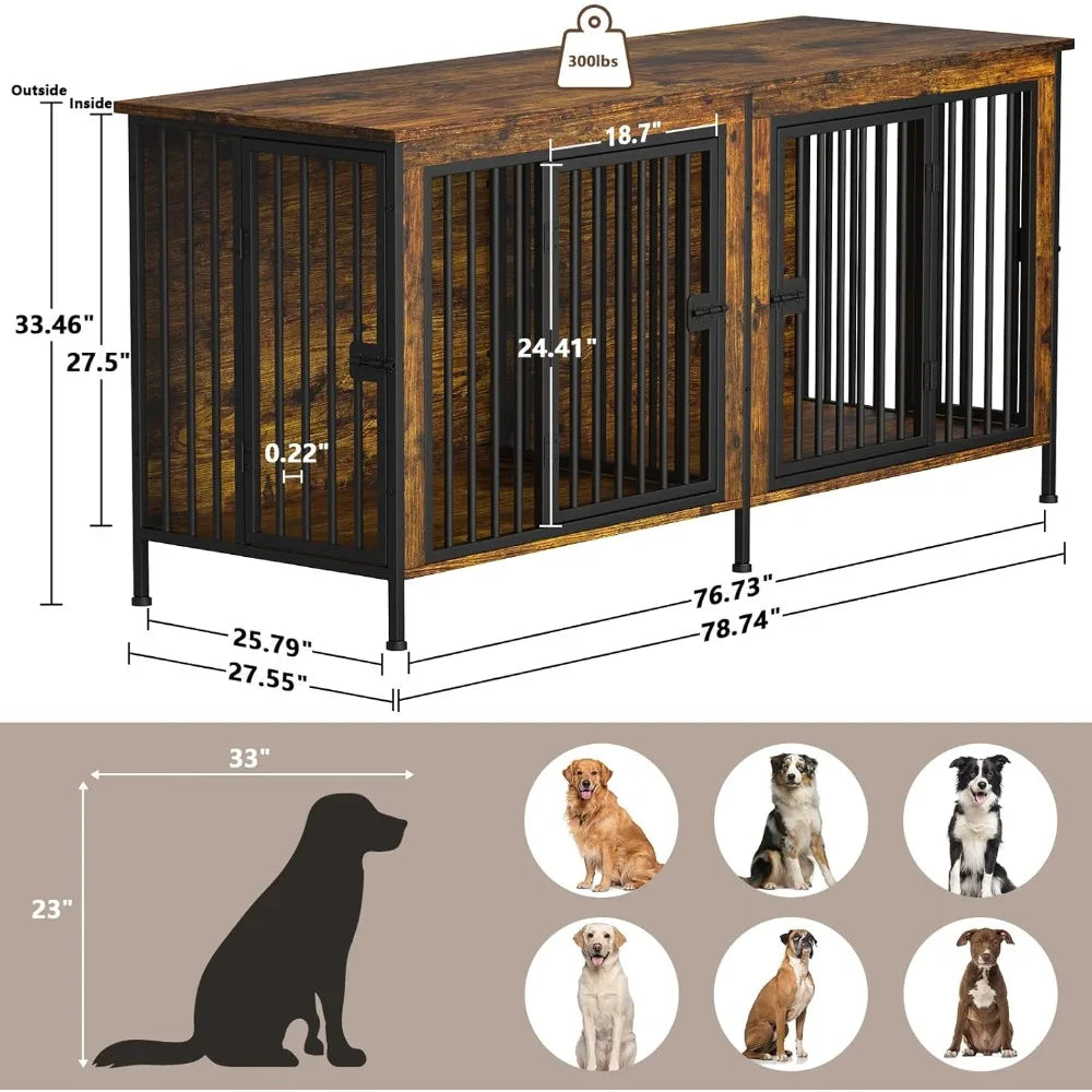 Heavy Duty Dog Crate Furniture For Small To Large Dogs