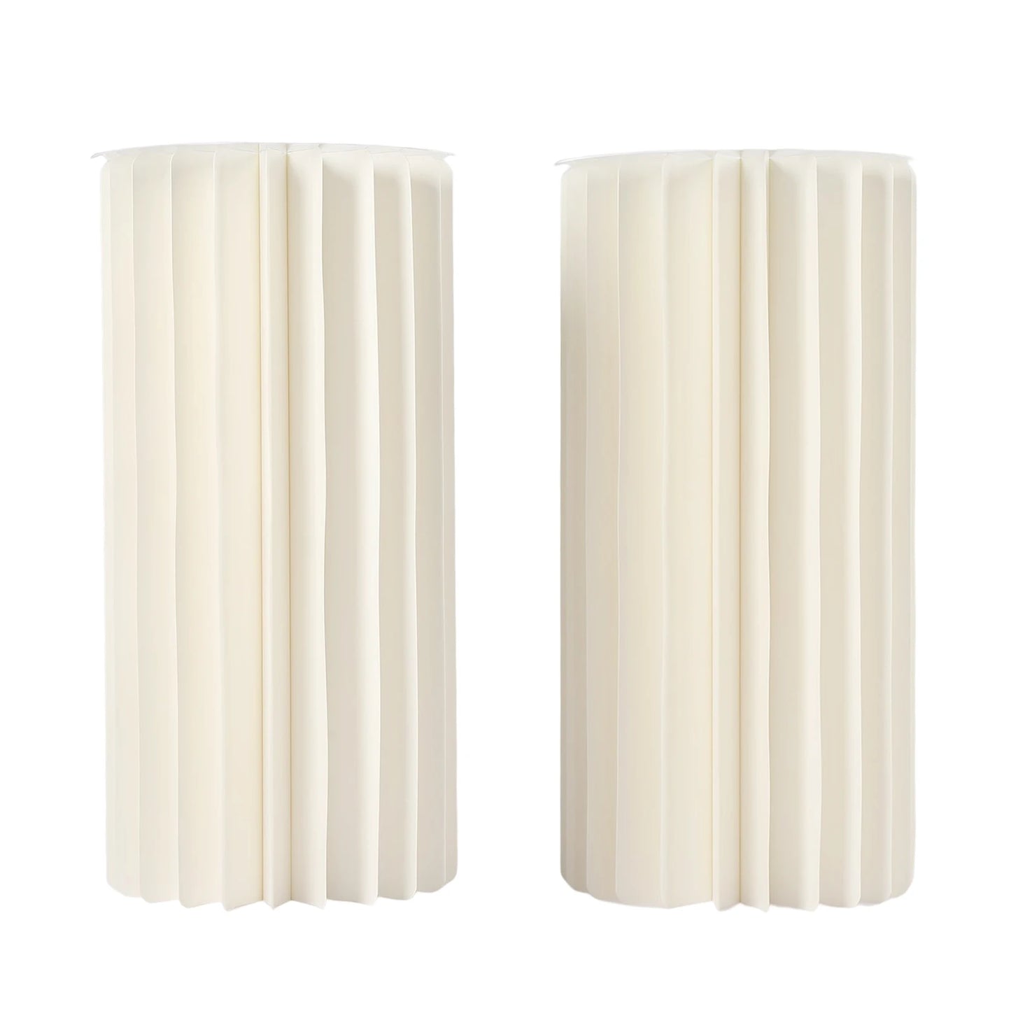 Wedding Centerpieces Cardboard Vases 2 Pack Tall Flower Stands
