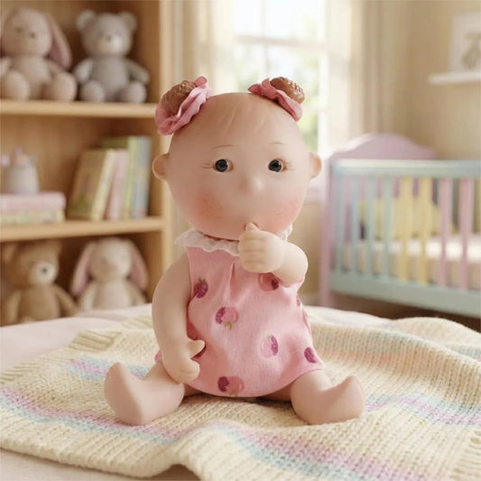 Cloveray Vinyl Reborn Baby Doll Soft Washable Soothing Companion