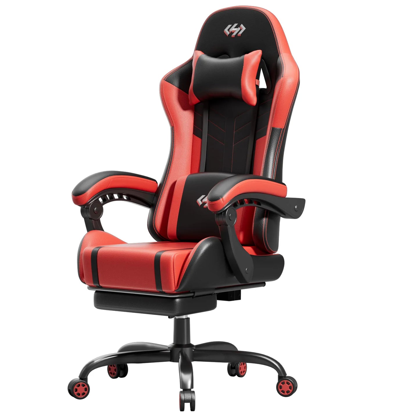 FRODROVIA Ergonomic Gaming Chair With Lumbar Massage And Footrest