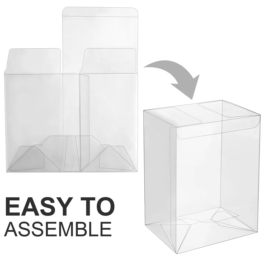 Clear Protective Display Box for Funko Pop Figures Storage Case