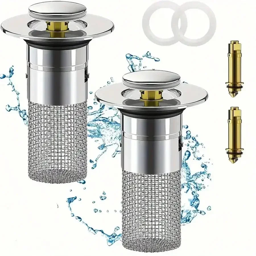 DIAMRI Easy Clean Sink Drain Cover Leak Proof Silicone Seal